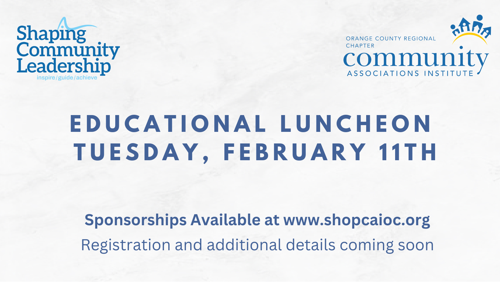 February Educational Luncheon