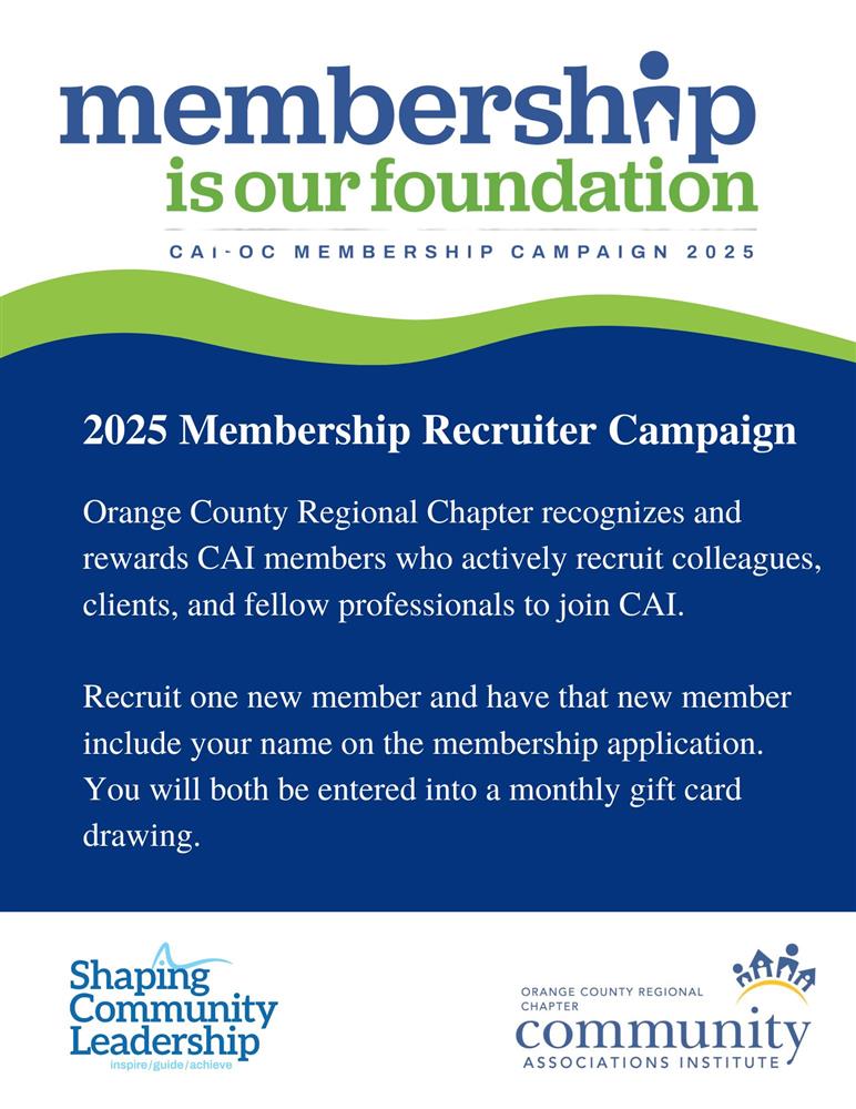 2025 Membership Recruiter Campaign